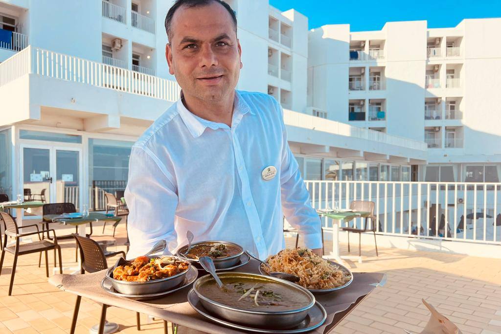 The Raj Indian restaurante, Armacao de Pera