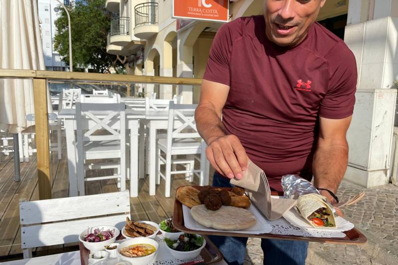 Vegan Restaurant Falafel in Quarteira, photo 5