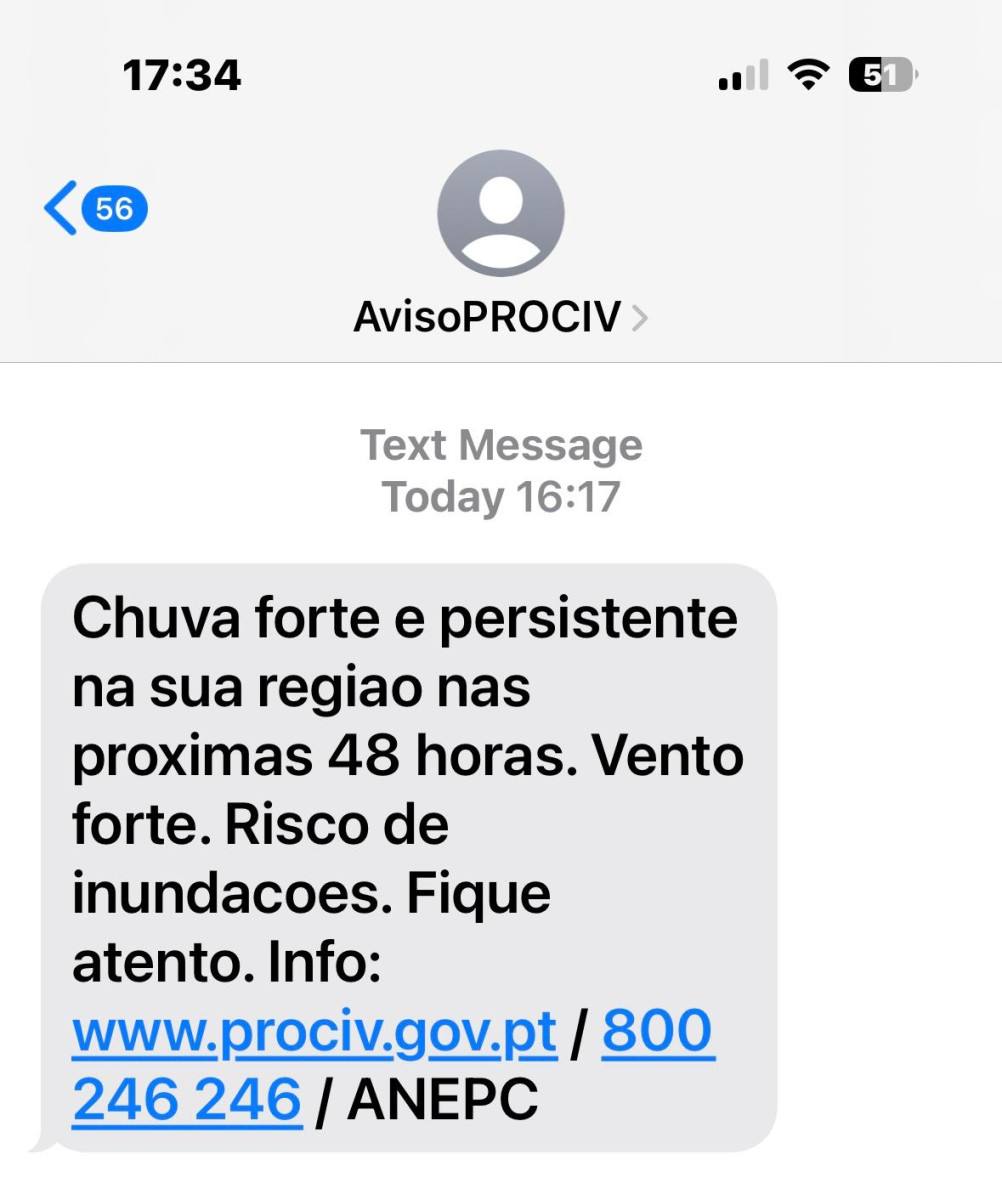 Urgent Weather Warning Algarve for the next 48 hours!, Algarve